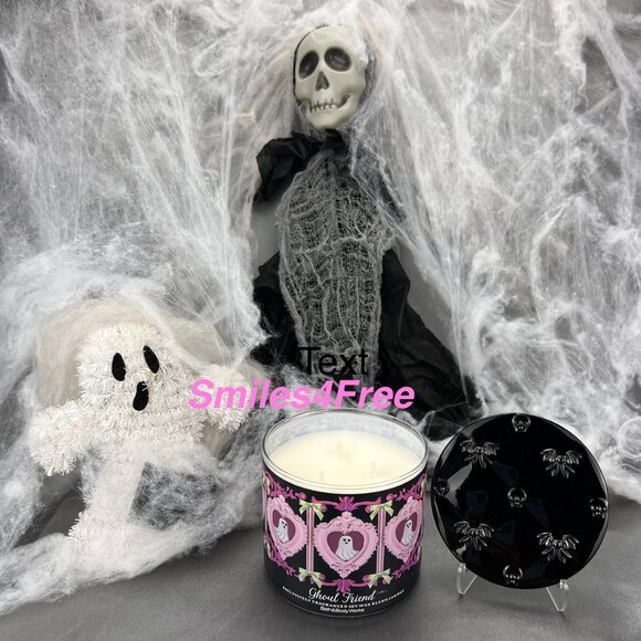 Bath & Body Works Halloween 2025 GHOUL FRIEND 3-Wick Candle 14.5 oz Gothic Gifts - Picture 3 of 9